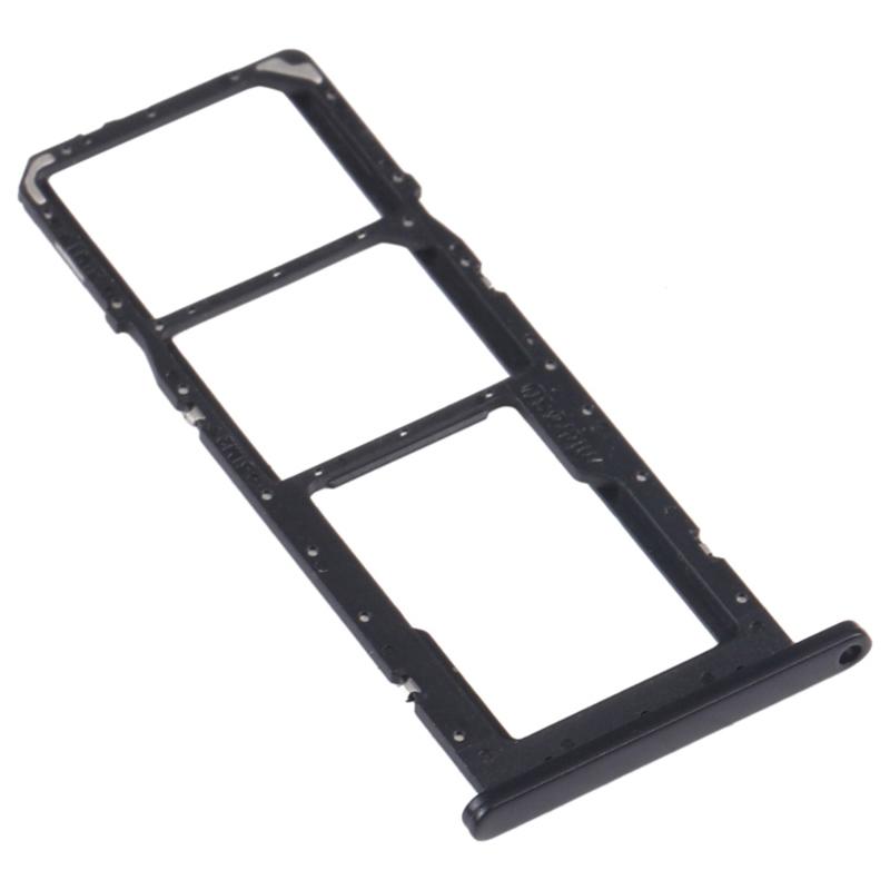 For Samsung Galaxy A02s (166.5mm) A025 OEM SIM Card+TF Card Tray Holder Replacement (without Logo)
