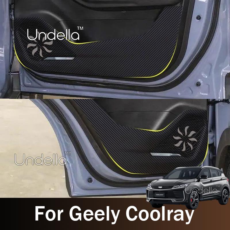 For Geely Coolray 2026 2025 Coolray Plus Car Door Anti Kick Pad Glove Box Protection Stickers Scratch Resistant Film Accessories