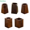Natural Wood Pen Holder - Minimalist Geometric Desk Organizer for Pens/Pencils, Office & Home Decor (Assorted Sizes)
