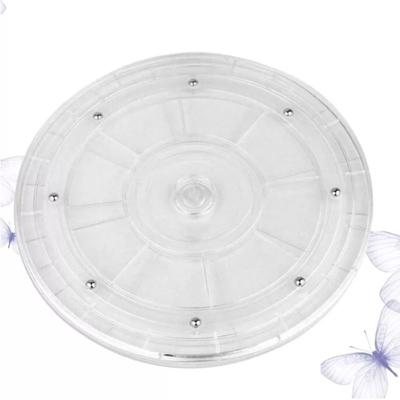 Creative Acrylic Turntable Transparent 360° Rotating Display Stand Round Base Furniture Hardware Jewelry Decor Swivel Plates