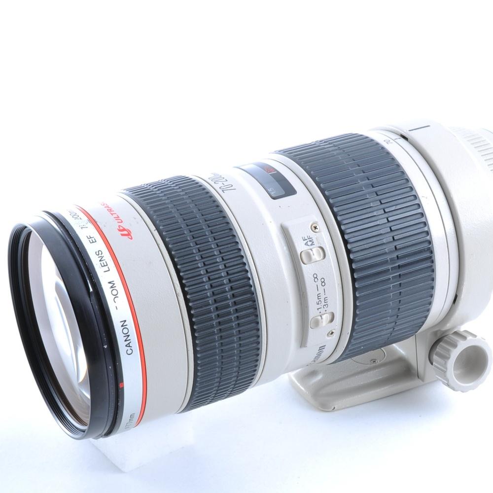 Canon EF 70-200mm F/2.8 L USM Lens Canon w/Hood Caps from Japan