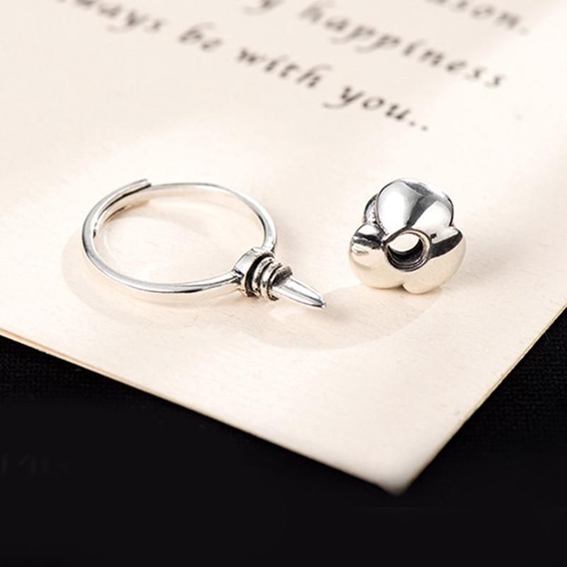 Self for Protection Ring Functional Hidden Cool Finger Ring Hip Hop Finger Rings for Men Women Dainty Rose Ring For Wome