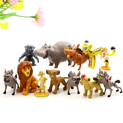 4Pcs Madagascar Movie Action Figures Cake Toppers Animal Penguin Kids Gift Toys