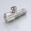 304 Stainless Steel High Flow Angle Valve - Dual Outlet All Copper Water Heater Stop Valve