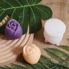 DIY Tulip Flower Candle Silicone Mold 3D Flower Soap Aromatherapy Gypsum Handicraft Cement Mould Ice Cube Chocolate Making Tool