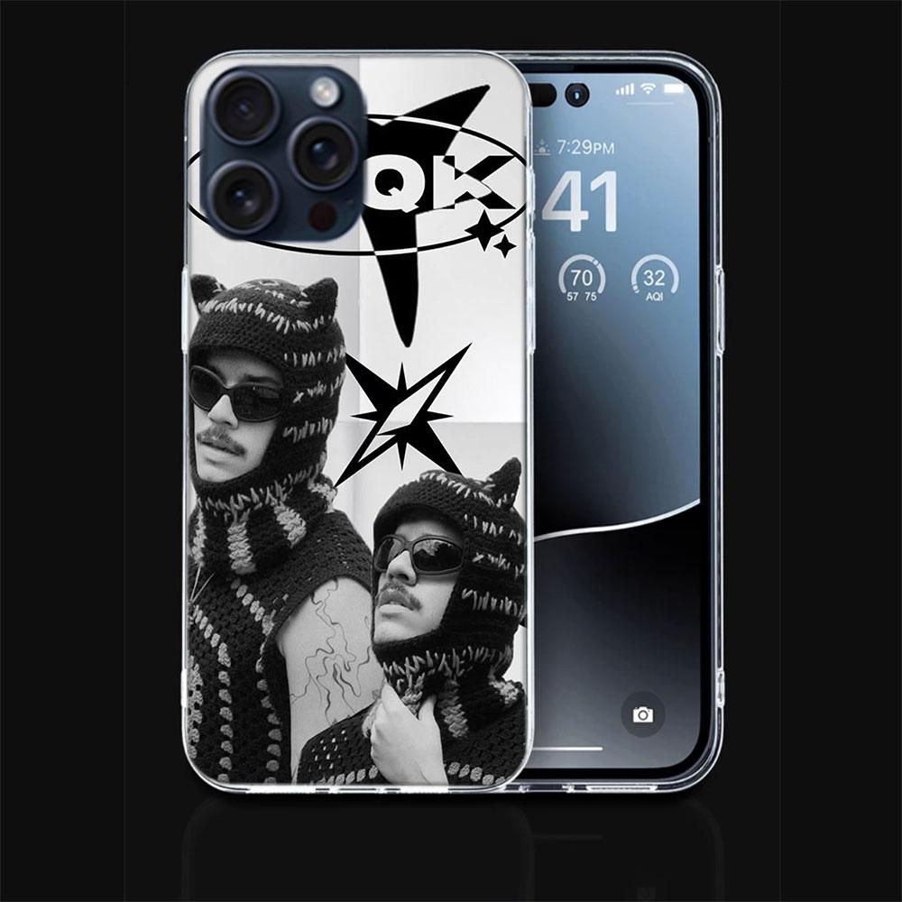ATP Album by Nsqk Clear Phone Case For Iphone 17 Air 16 Pro Max 15 Pro 14 Plus 17E 16E 11 13 12 Mini Cover Cases Fundas Cell TPU