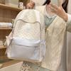 Schultasche Sommer Milch Süß Weich Wachsig Gelb Gepunktet Rucksack Kakao Liebe Liebe Weich Mädchen Einkaufen Reisen Leicht Kleiner Rucksack