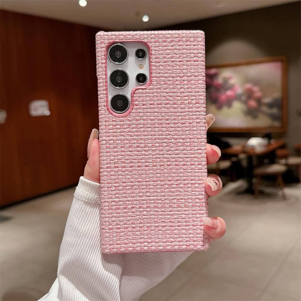Braided pattern Samsung S11Ultra mobile phone case S11Ultra small fragrant wind S11Plus anti-drop protective case