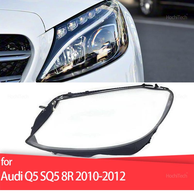 1 Pair Car Headlight Cover for Mercedes-Benz C Class W205 Pre-facelift 2015-2018 Car Accessories Clear Lampshade Auto Shell
