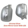 Chrome Rearview Car Accessories Trim Side Door Mirror Covers With LED For Toyota Picnic Ipsum Front 1996 1997 1998 1999 2000
