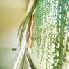 10M Silk Leaf-Shaped Handmake Artificial Green Leaves Hanging Vines Wedding Decoration DIY Wreath Gift Scrapbooking Craft
