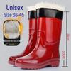 DAXTE High-Top Anti-Slip Work Rain Boots