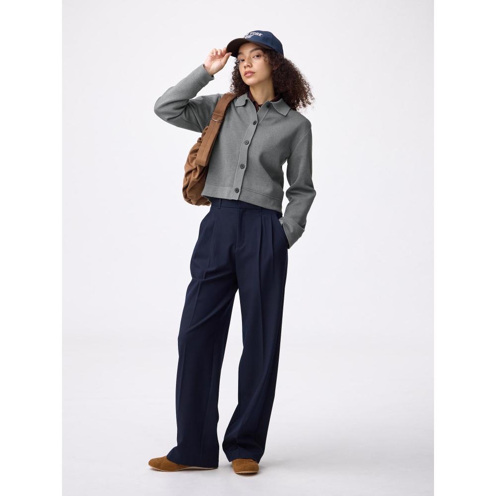 Uniqlo Gu Milano Rip Polo Cardigan