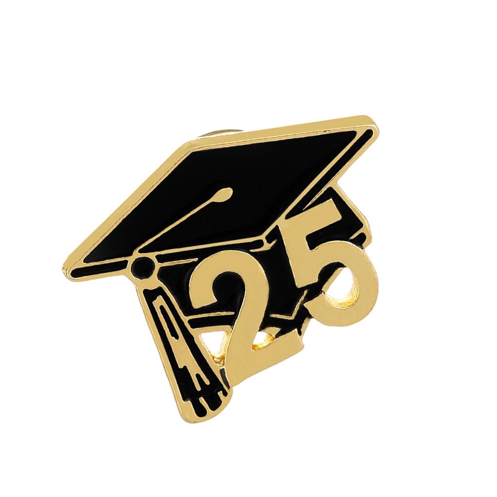 Premium Alloy Graduation Hat Brooch Classic Graduation Hat Brooch for Alumni Gatherings and Keepsake Collections