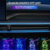 1/2/3/4/5M RGB Car Interior Ambient LED Light Strip Invisible USB Fiber Optic Atmosphere Lamp Support APP Control