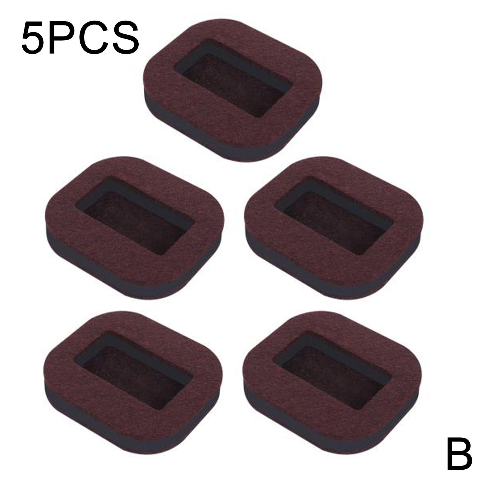 

5pcs Office Chair Wheel Stopper Chair Fixing Shockproof Pad Furniture Caster Wheel Stopper Prevents Scratches Wood Floor Carpet