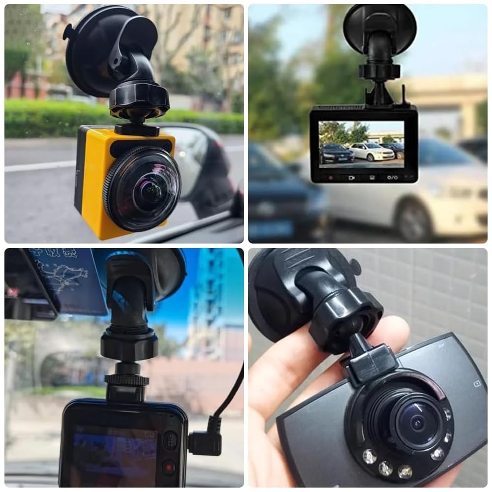 Set of 7 Multi-functional Travel Recorder Brackets, Compatible with Various