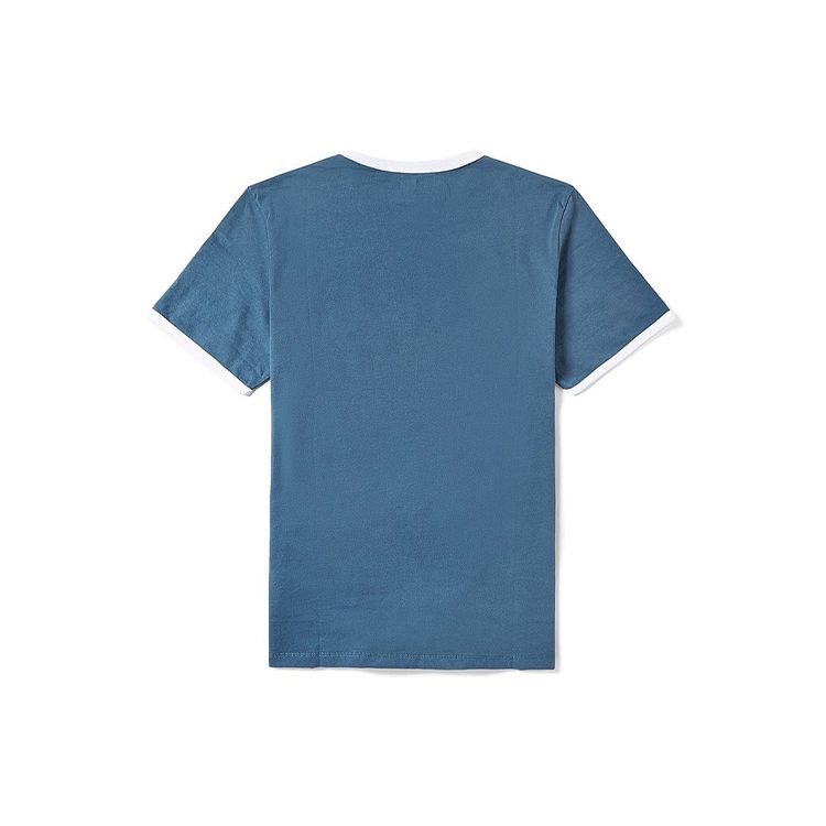Timberland Casual Round Neck Printed Short Sleeve T-Shirt Men Tops Blue A2B86288