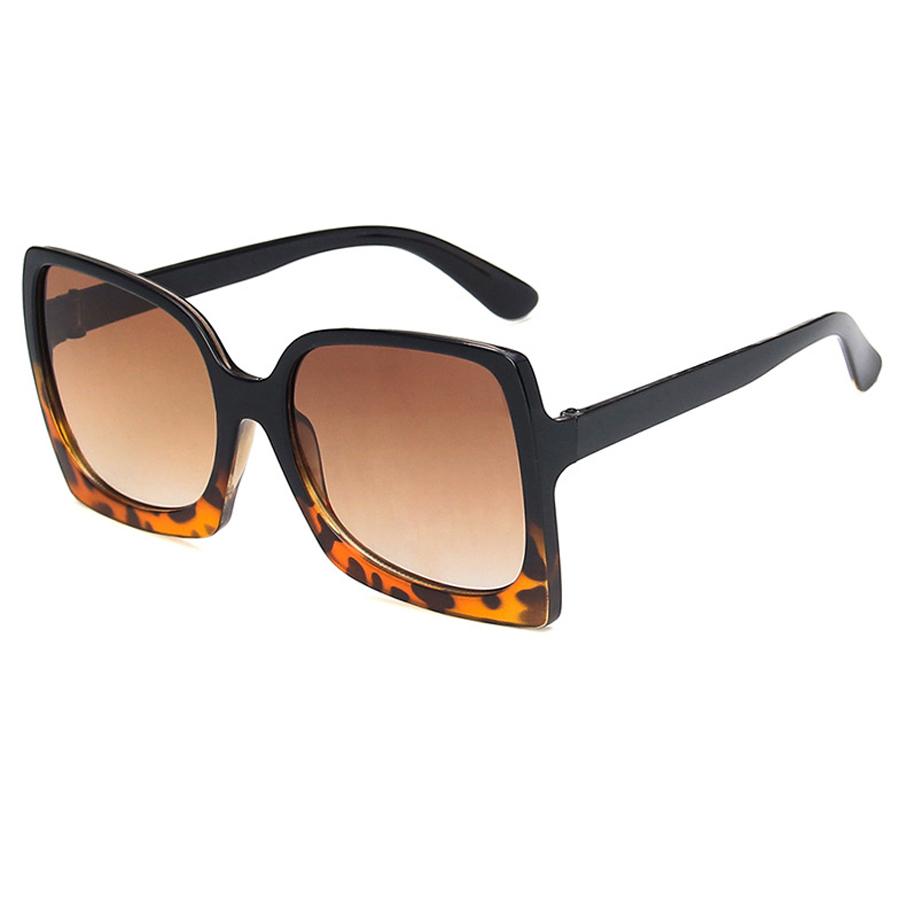 

Square Oversized Sunglasses Woman Vintage Luxury Sun Glasses For Female Big Frame Gradient Mirror Retro