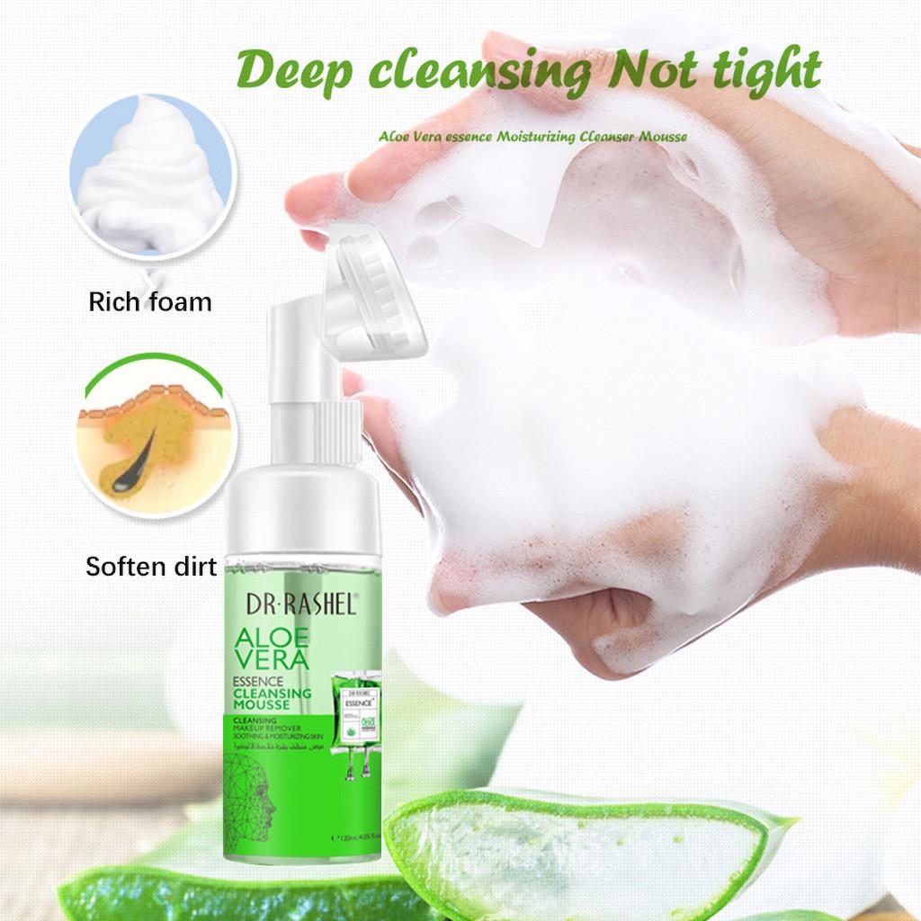 cleansing foam aloe vera
