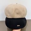 Black Beret Versatile Face Showing Little Beret Painter Female Autumn Korean Hat Big Head Circumference Ins Trendy Hat