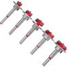 Positioning Woodworking Hole Opener Set, Carbide Flat Wing Drill Adjustable Hinge Hinge Hole Reamer 15-35mm