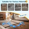 Interactive Smart Dog Ball Toy with Rope, Automatic Moving Rolling Bouncing Pet Toy, USB Rechargeable for Puppies & Dogs
