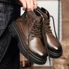 Fashion Motorbike Shoes Motocross Street Gear Racing Boots Microfiber Leather Off Road Motorboats  Profession Motorcycle Boots for Men