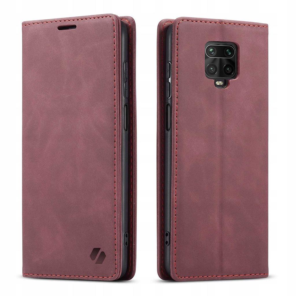 Plånboksfodral Redmi Note 9S/9 Pro Röd