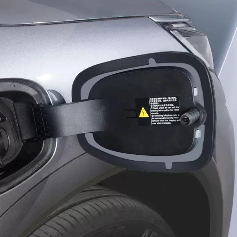 Car Charging Port Dust Plug Protective Cover Rubber Sealing ring charging port sticker For BYD EV Atto 3 yuan plus Accessories