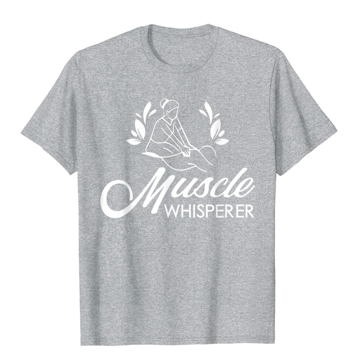 

Muscle Whisperer Physical Therapy Massage Therapy Футболка Хлопковые мужские футболки Футболка High Street S чёрный