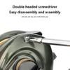 Disassembly Fishing Reel Unload Maintenance Tool Kit Fishing Tackle Diy Repair Spinning Baitcasting Reel Parts