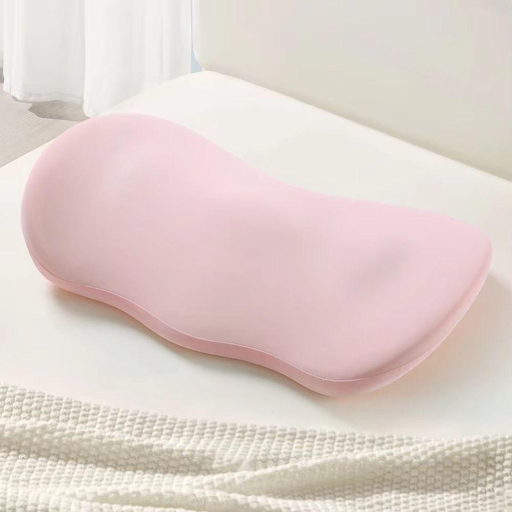 Soft Comfortable Lumbar Support Pillow Ergonomic Design Lower Backrest  Lumbar Protrusion Relief