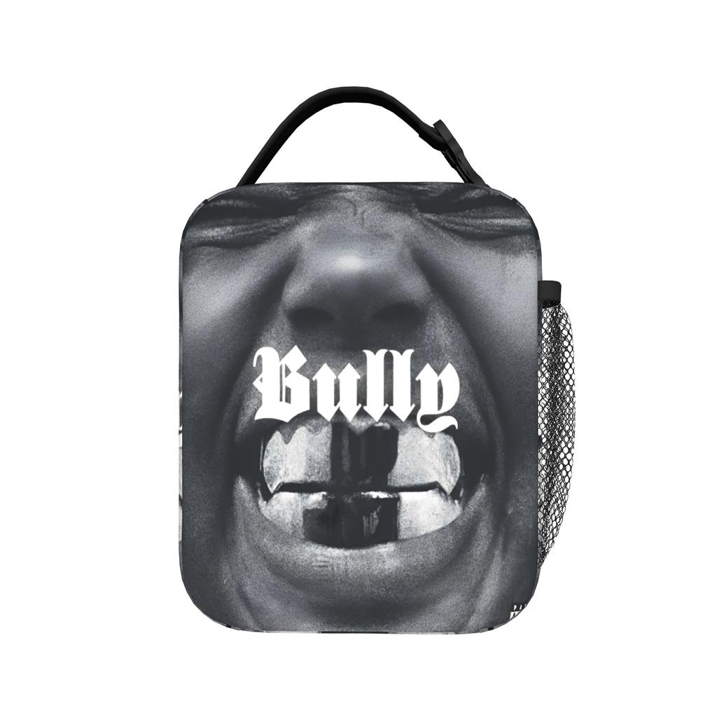 2026 Album BULLY Lunch Bag Vintage Lunch Box For Child Picnic Convenient Cooler Bag Oxford Print Thermal Lunch Bags