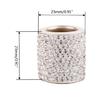 Rhinestone Car Seat Headrest Rings Collars Decors Charms Diamond-Bling for Women