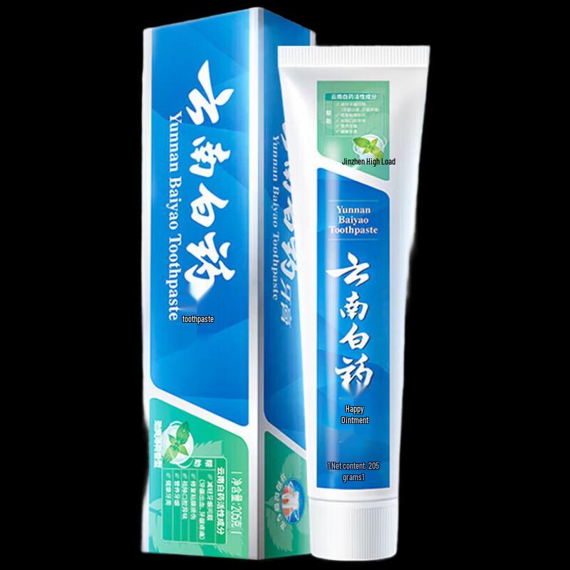 

Yunnan Baiyao Multi-Effect Gum Care Toothpaste 205g x 2-pack