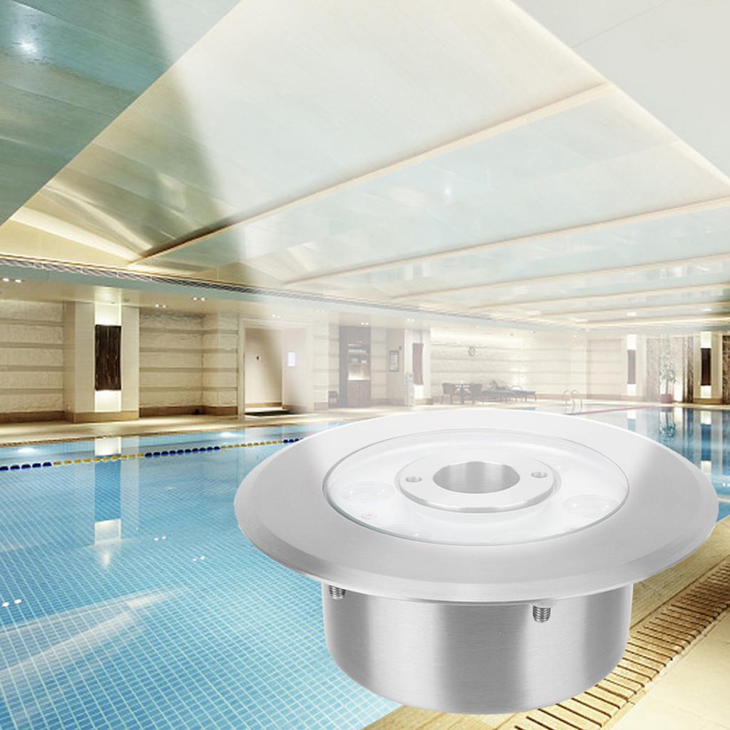 AC12V LED Underwater Lamp IP68 Waterproof Pool Light for Fountain Swimming Pool 9W White