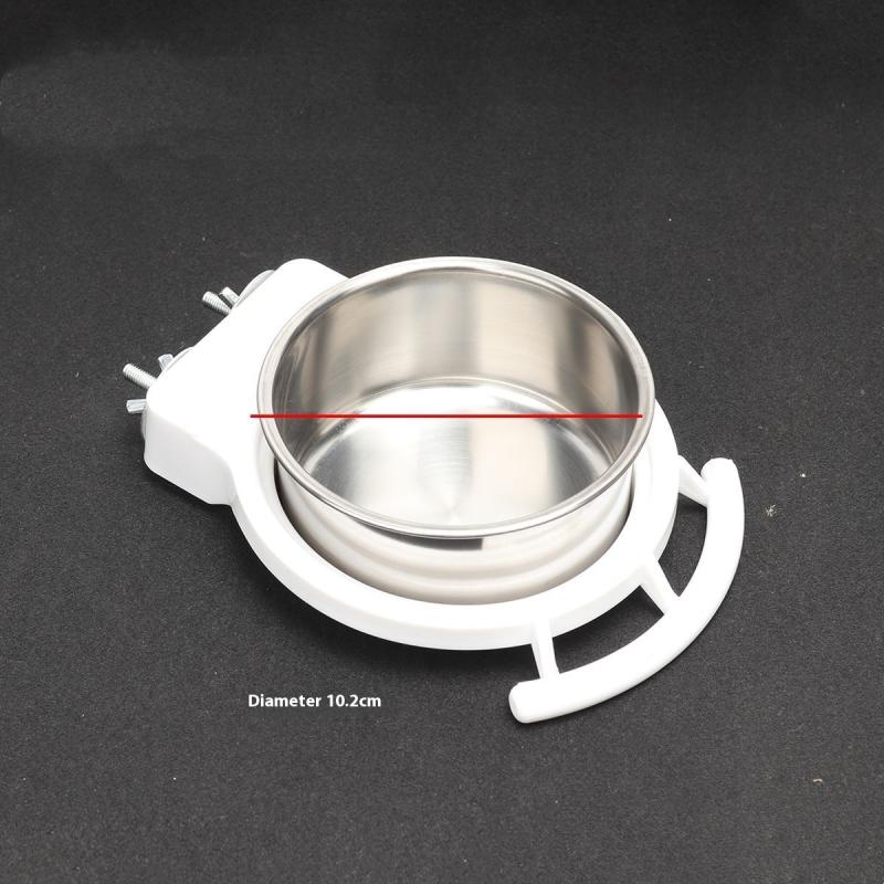 

Кормушка для домашних животных Попугай Нержавеющая сталь Кормушка для птиц Коробка Миска Контейнер Попугай Корм Вода Принадлежности для кормления Аксессуары для птичьей клетки