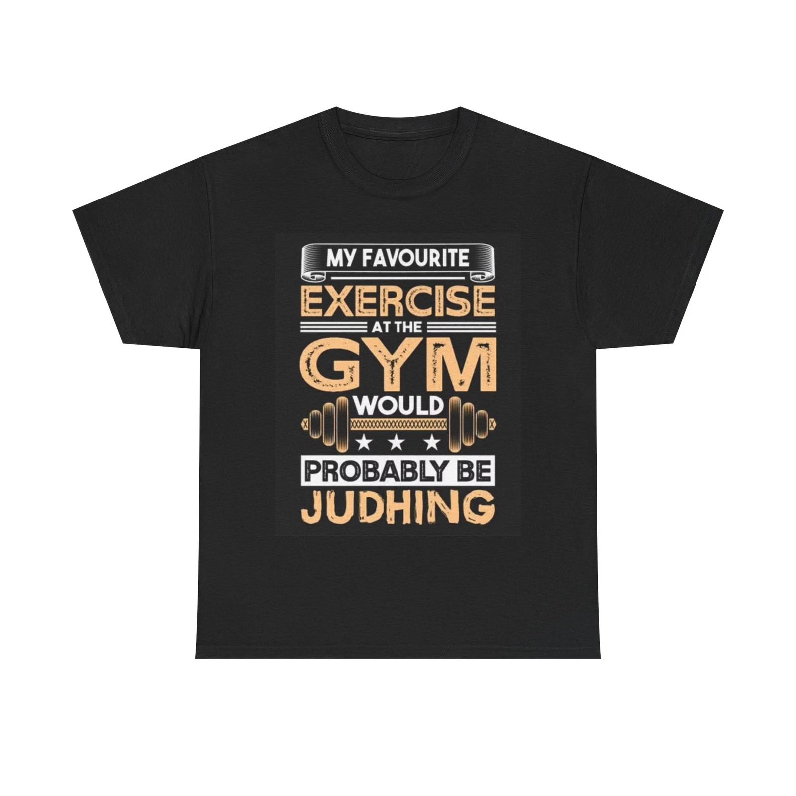 Men s and Women s T-shirts My Favorite Exercise M