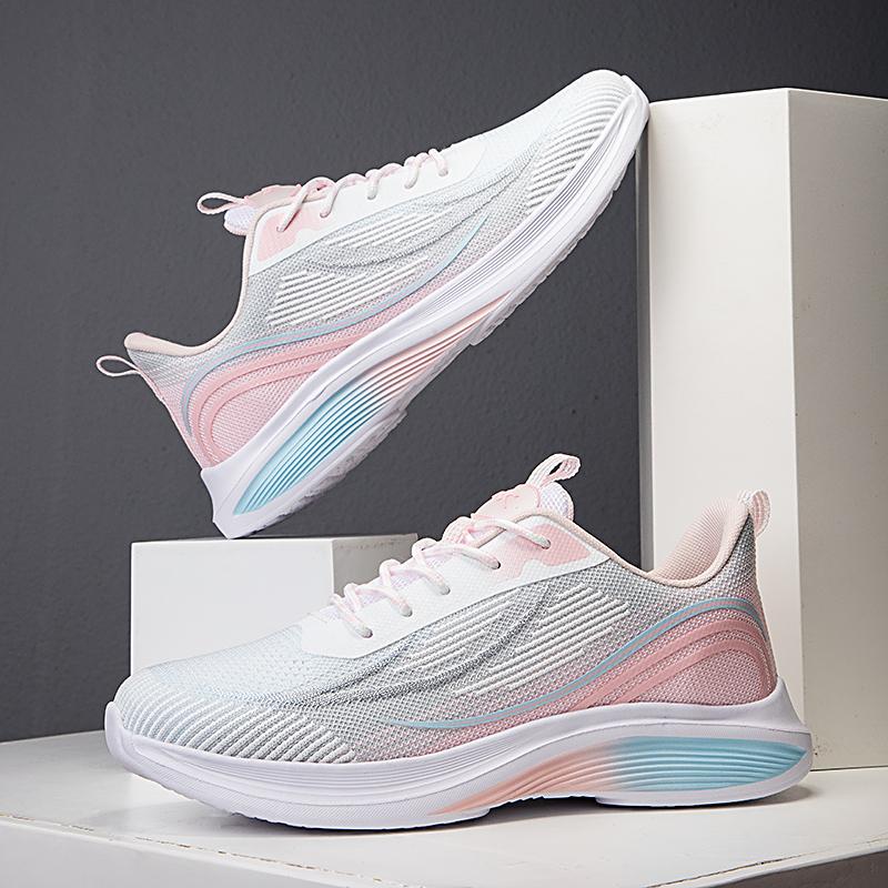 

Mens Summer Running Shoes Comfortable Tennis Sneakers Knit Breathable Casual Shoes for Men Anti Slip Walking Gym Sports Shoes 35