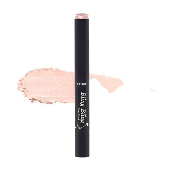 ETUDE Bling Bling Eye Stick #15 Peach Swan Star Shimmer Korean Eyeshadow Stick Glitter Eye Makeup