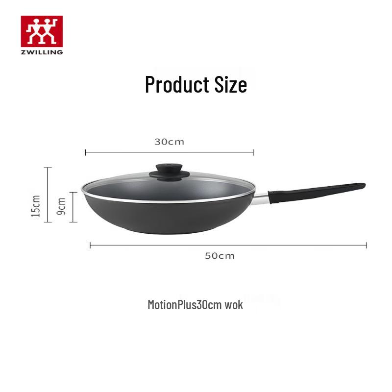 ZWILLING Motionplus 30cm Non-stick Induction Wok