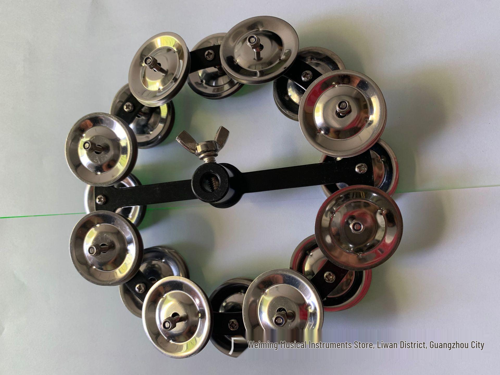 Rack Tom, Floor Tom, Hi-Hat, Cymbal, Double Row Bell, Steel Sheet Bell, Jazz Drum Cymbal