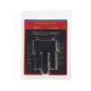 Radio Belt Clip Holder Radio Carry Holster Plastic Compact Secure Black Anti Slip For Law Enforcement Duty Belt