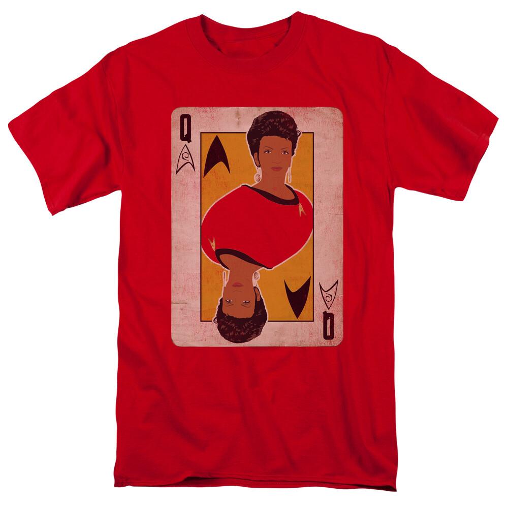 Star Trek Tos Queen T Shirt Licensed Sci-Fi TV Show Classic Adult Tee New Red XL
