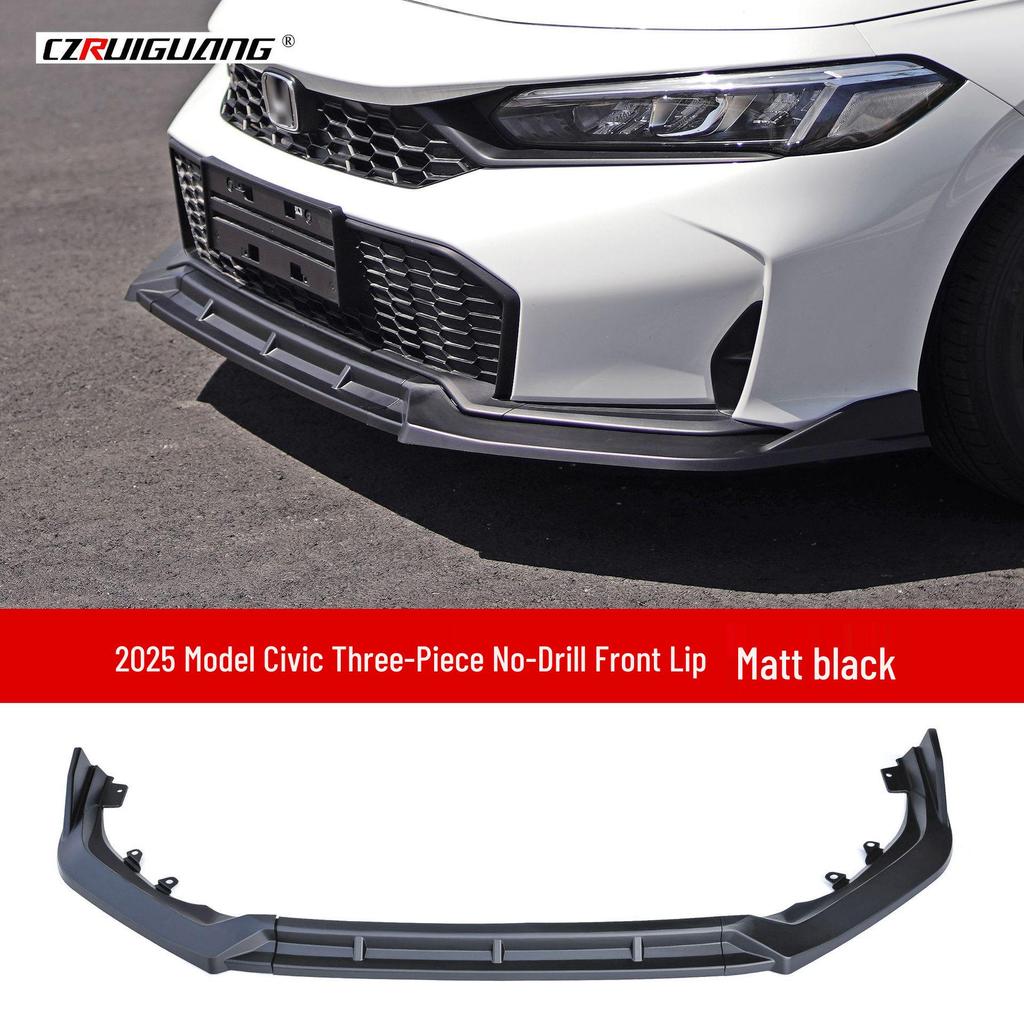 2025 Civic 11.5 Gen No-Drill Front Lip Bumper Corner