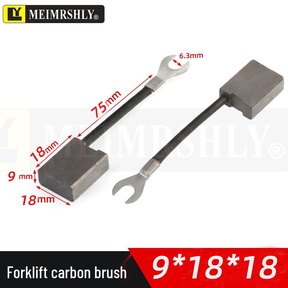 Forklift DC Motor Carbon Brush for Steering Electric Vehicle - Sizes: 6X16, 8X20, 10X20, 12.5