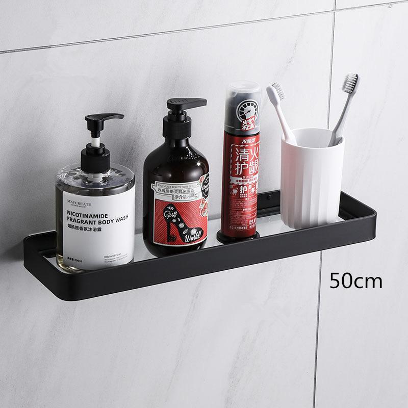 Bathroom Storage Organizer Bathroom Shelf Aluminum White Glass Shelf Bathroom Corner Shelf Wall Mounted Kitchen Storage Holder