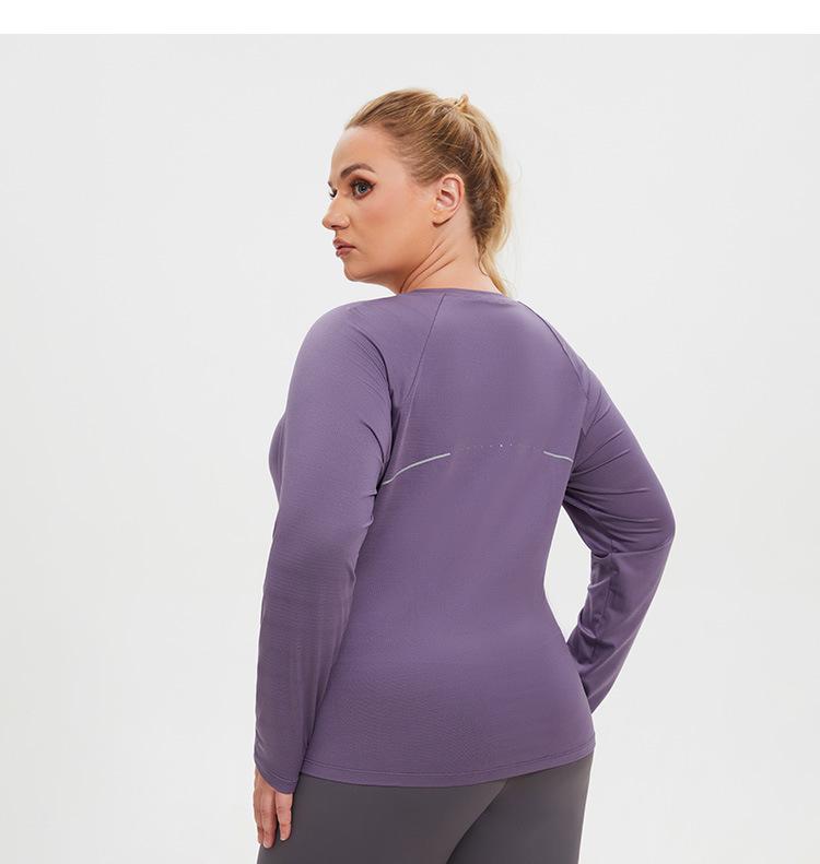 Plus Size Geometric Print Breathable Cycling & Yoga Sportswear for Women