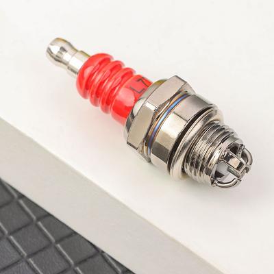 Dreiseitige Zündkerze 2-Takt L7T Lgnition Motor Elektrode Freischneider Benzin Kettensäge Ersatz Autoreparaturwerkzeuge